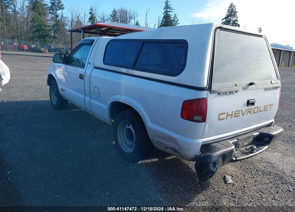 2002 CHEVROLET S-10 VIN: 1GCCS145128203499
