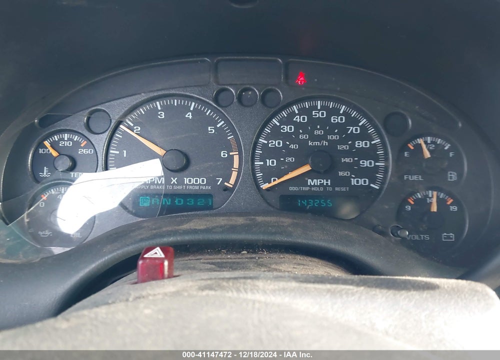 2002 CHEVROLET S-10 VIN: 1GCCS145128203499