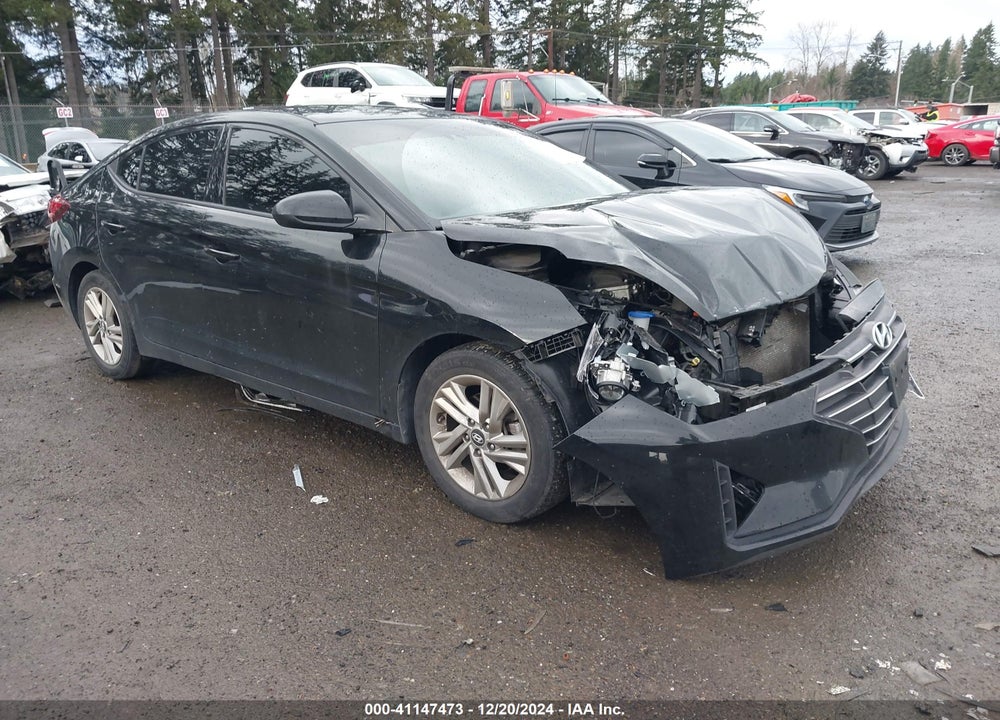 2019 HYUNDAI ELANTRA SEL VIN: 5NPD84LF2KH459036
