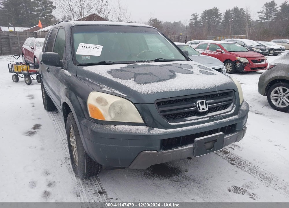 2005 HONDA PILOT EX-L VIN: 5FNYF18525B036191