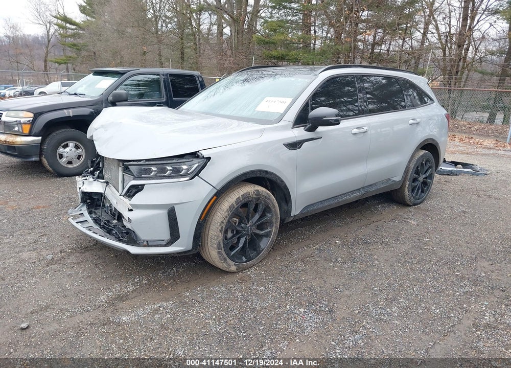 2022 KIA SORENTO SX VIN: 5XYRK4LF7NG120176