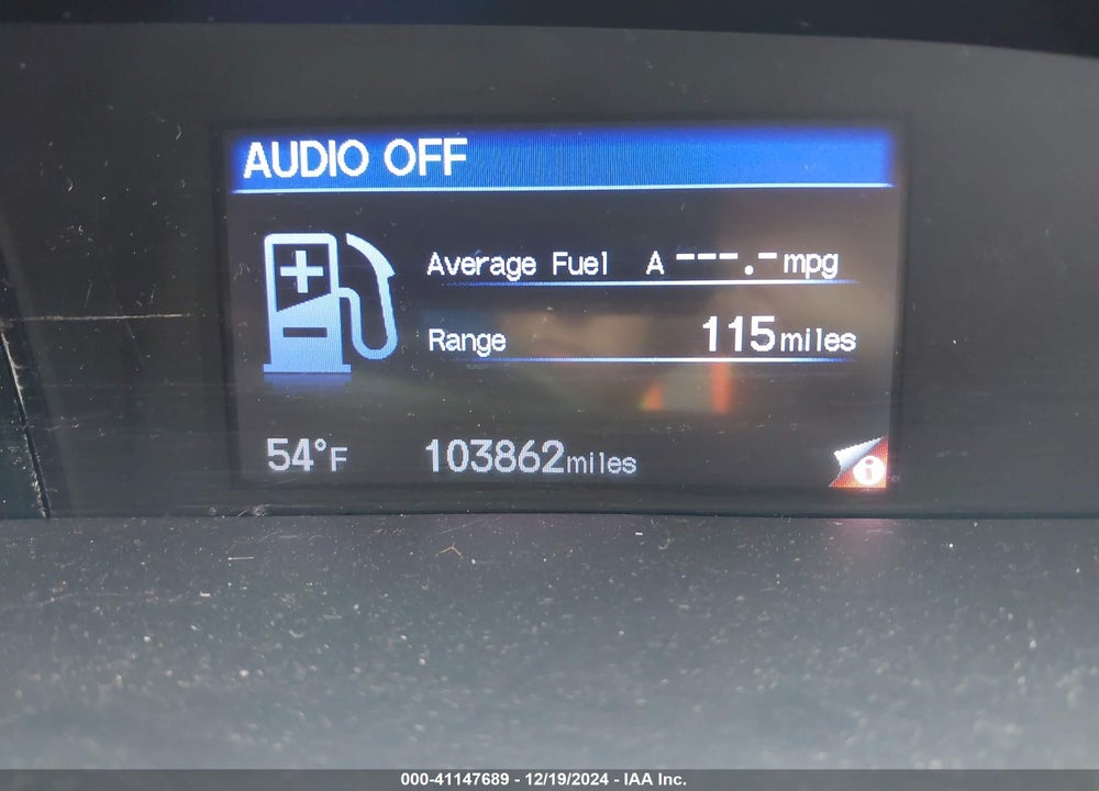 2012 HONDA CIVIC HYBRID BASE (CVT) VIN: JHMFB4F2XCS010997