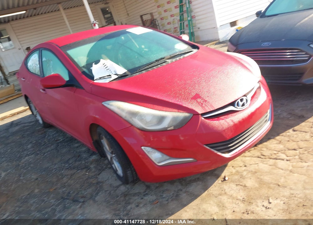 2016 HYUNDAI ELANTRA SE VIN: KMHDH4AE3GU501717