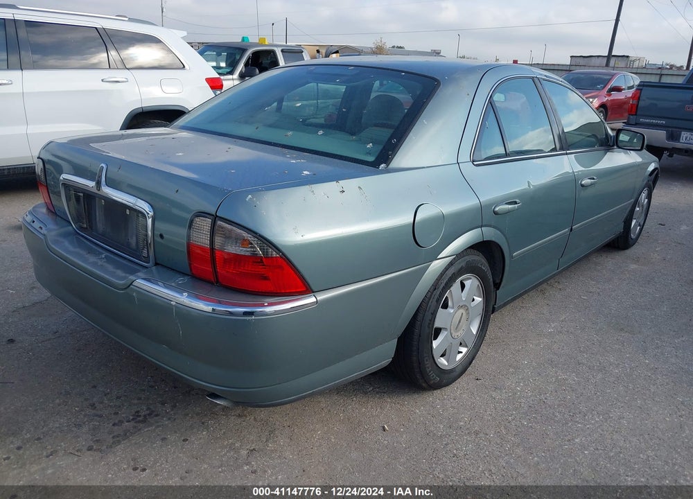 2003 LINCOLN LS V6 VIN: 1LNHM86S13Y698618