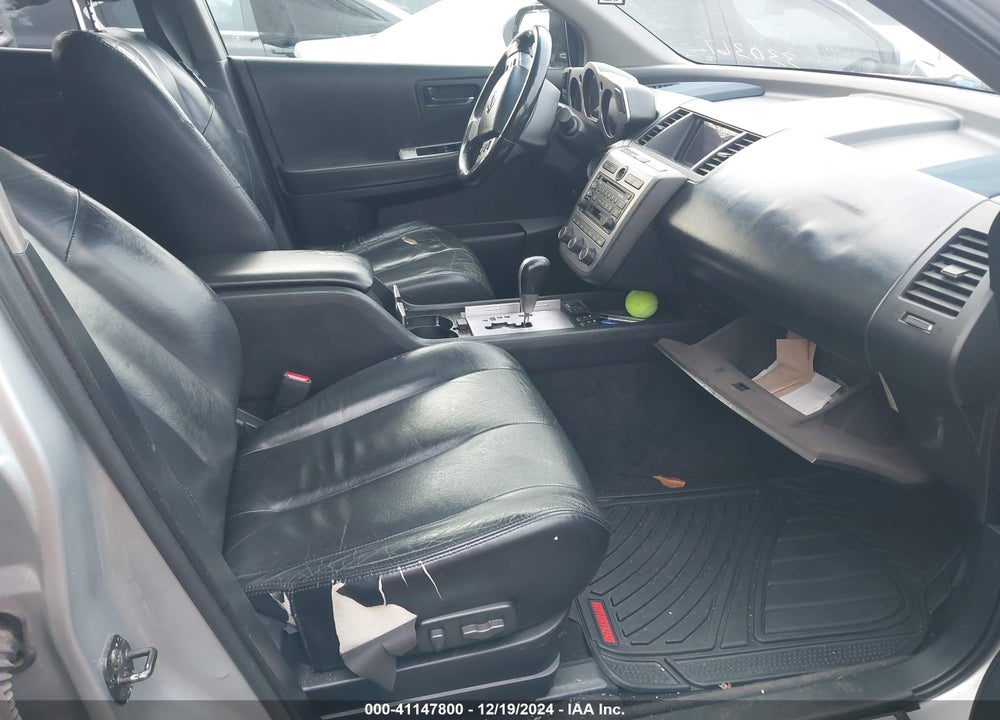 2004 NISSAN MURANO SL VIN: JN8AZ08W14W330367