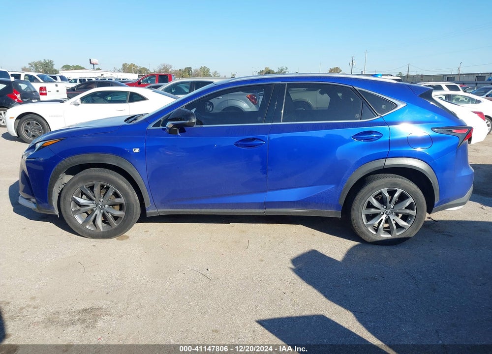 2015 LEXUS NX 200T F SPORT VIN: JTJYARBZ1F2008893