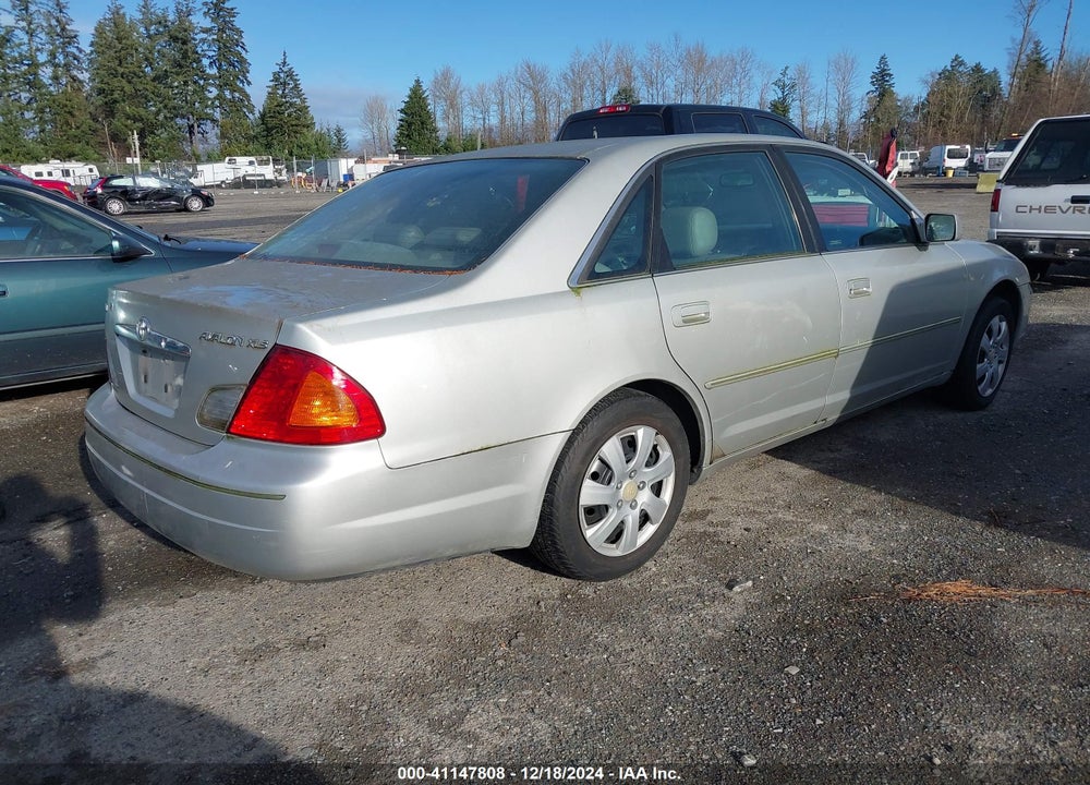 2002 TOYOTA AVALON XLS VIN: 4T1BF28B82U206148