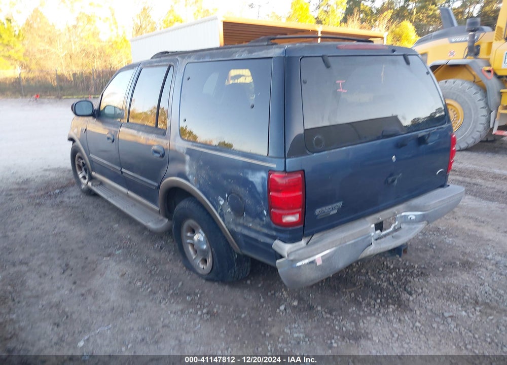 2000 FORD EXPEDITION EDDIE BAUER VIN: 1FMRU176XYLB76779