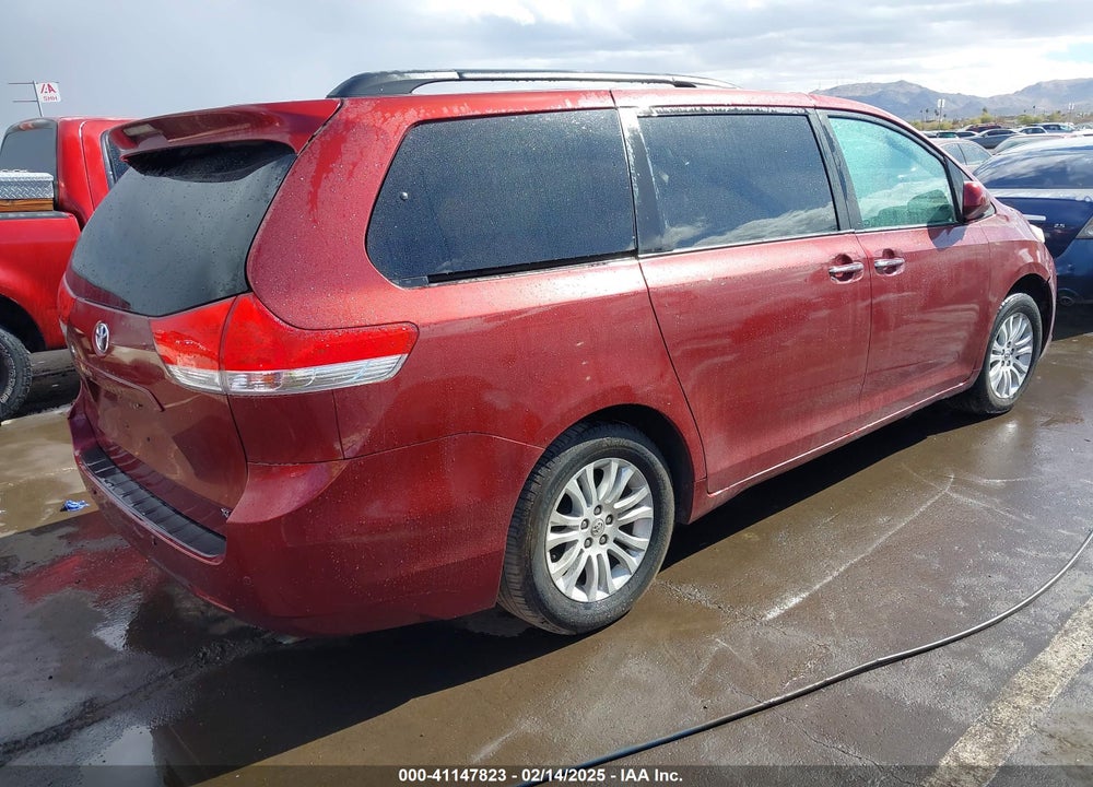 2012 TOYOTA SIENNA XLE LIMITED VIN: 5TDYK3DC5CS273942