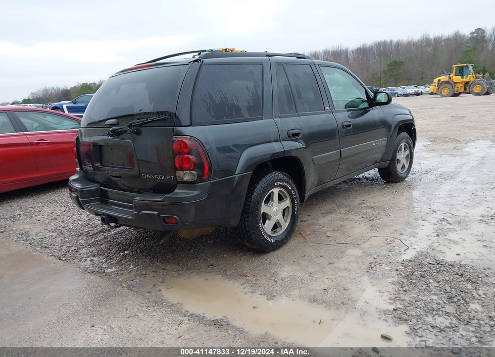 2004 CHEVROLET TRAILBLAZER LS VIN: 1GNDS13S042339566