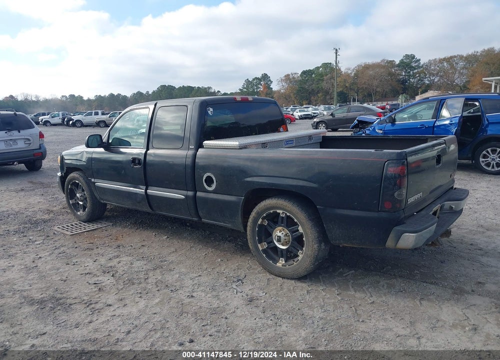 2003 GMC SIERRA 1500 SLE VIN: 2GTEC19T831185729