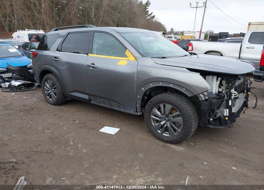 2022 NISSAN PATHFINDER SV 4WD VIN: 5N1DR3BD7NC266299