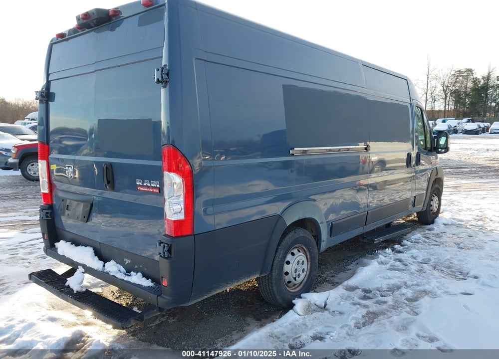 2019 RAM PROMASTER 3500 CARGO VAN HIGH ROOF 159 WB EXT VIN: 3C6URVJG3KE564372