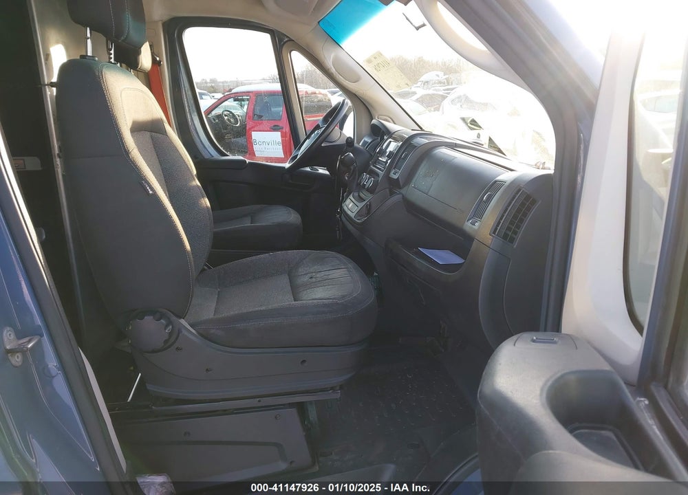2019 RAM PROMASTER 3500 CARGO VAN HIGH ROOF 159 WB EXT VIN: 3C6URVJG3KE564372
