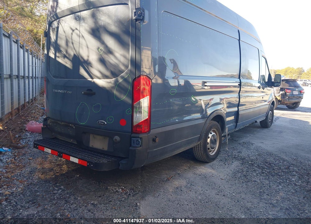 2020 FORD TRANSIT-250 CARGO VAN VIN: 1FTBR3X82LKA48118