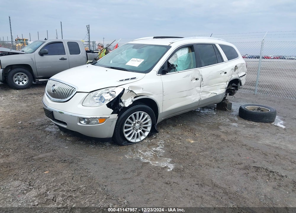 2012 BUICK ENCLAVE LEATHER VIN: 5GAKRCED6CJ100227
