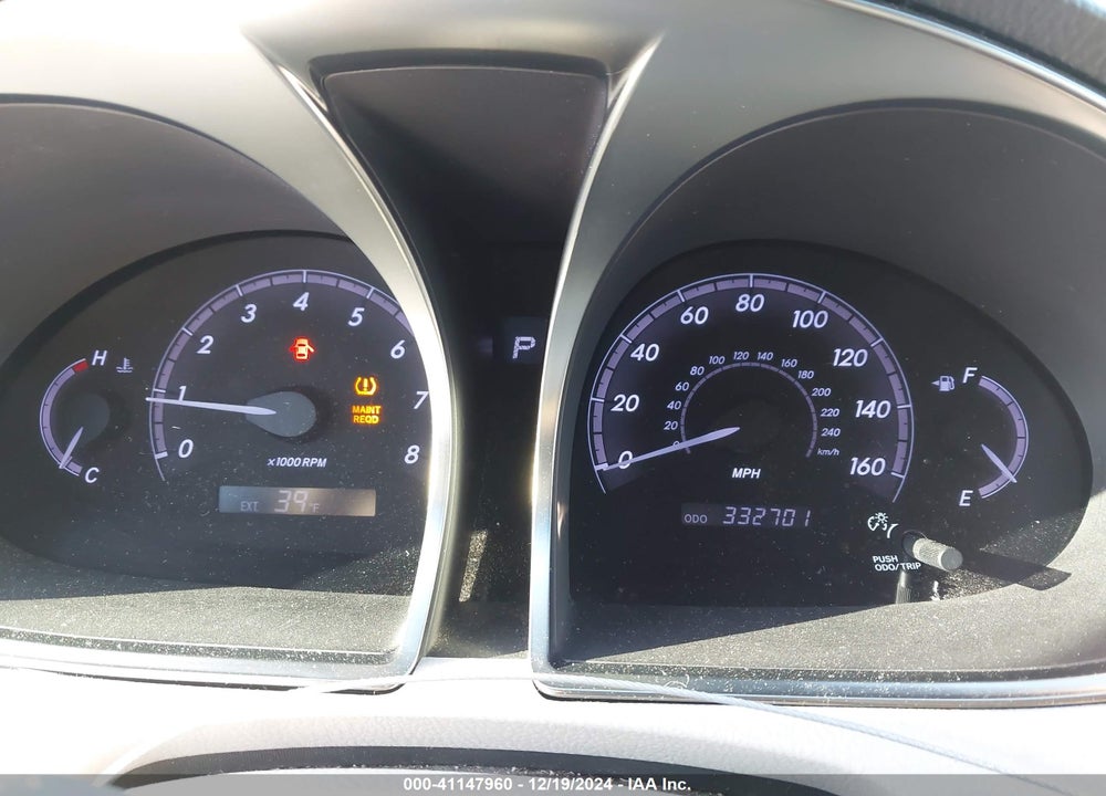 2011 TOYOTA AVALON VIN: 4T1BK3DB1BU416677