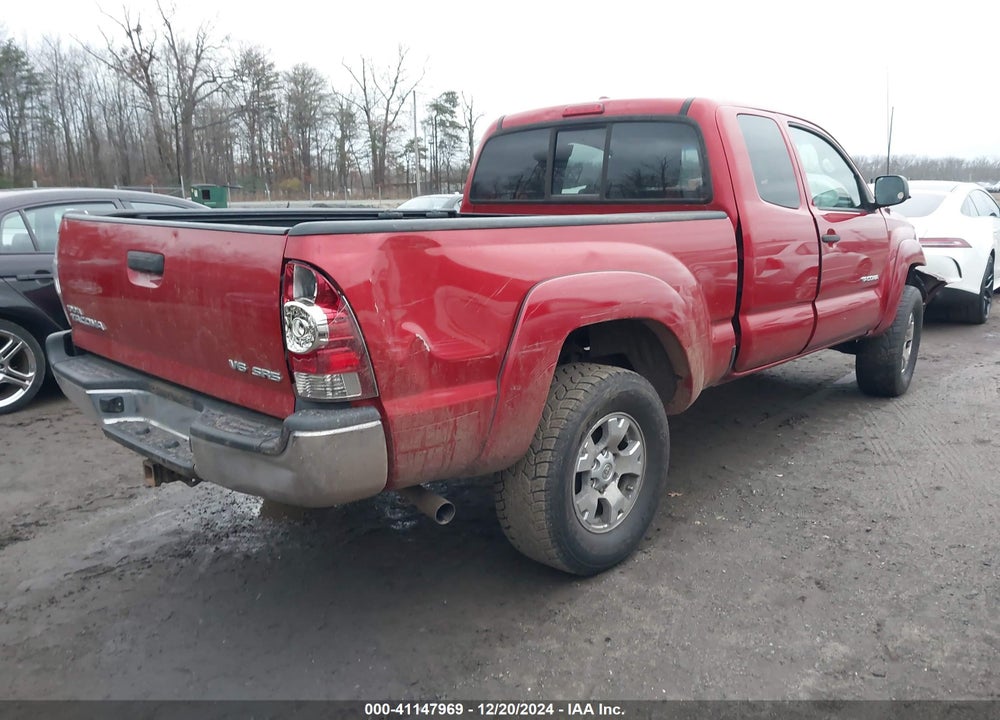 2010 TOYOTA TACOMA BASE V6 VIN: 5TEUU4EN8AZ748093