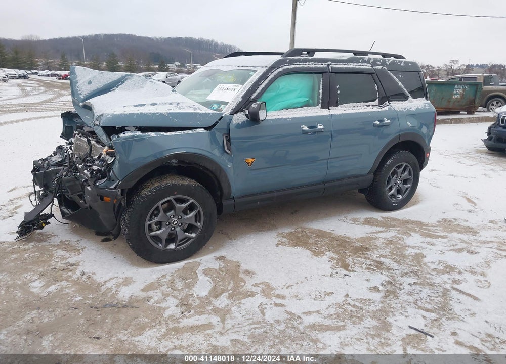 2022 FORD BRONCO SPORT VIN: 3FMCR9D97NRD80926