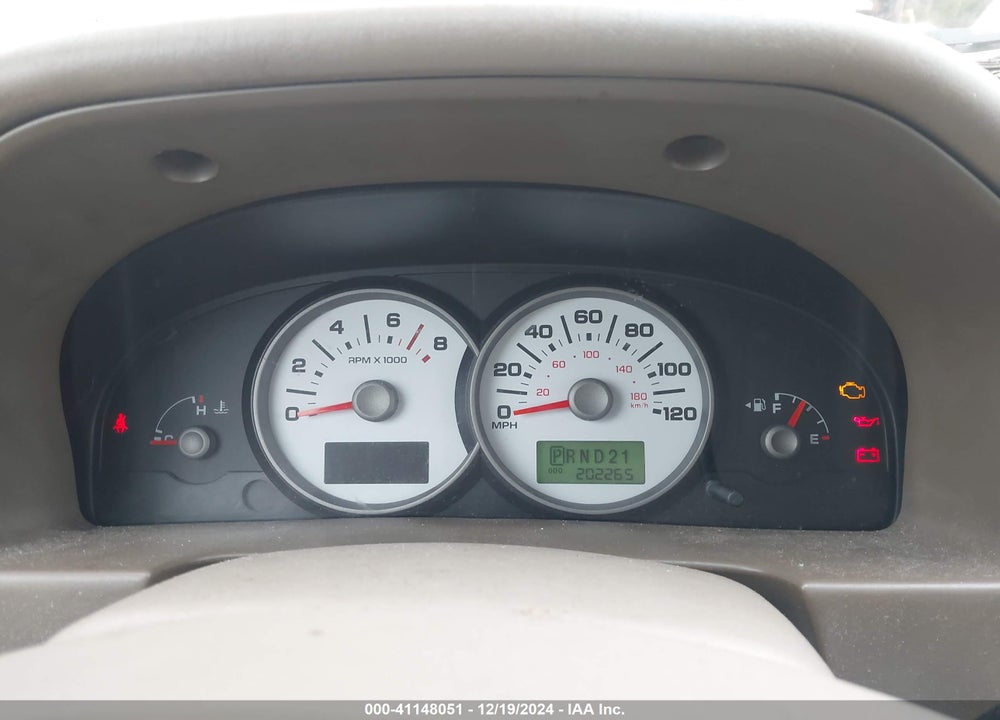 2005 FORD ESCAPE XLT VIN: 1FMYU03135KA28474