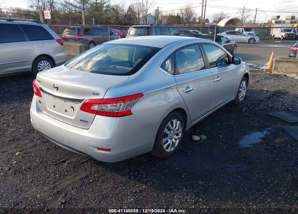 2013 NISSAN SENTRA SV VIN: 1N4AB7AP9DN909470