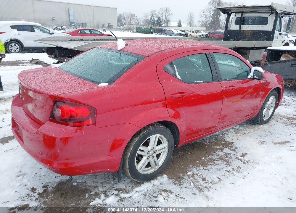 2012 DODGE AVENGER SXT VIN: 1C3CDZCB6CN238322