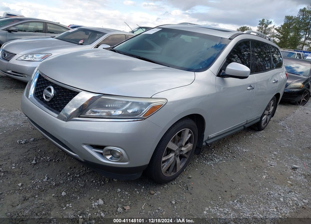 2015 NISSAN PATHFINDER PLATINUM VIN: 5N1AR2MN9FC667048