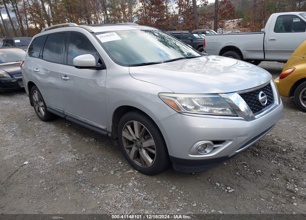 2015 NISSAN PATHFINDER PLATINUM VIN: 5N1AR2MN9FC667048