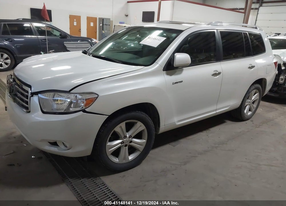 2008 TOYOTA HIGHLANDER LIMITED VIN: JTEES42A382090723