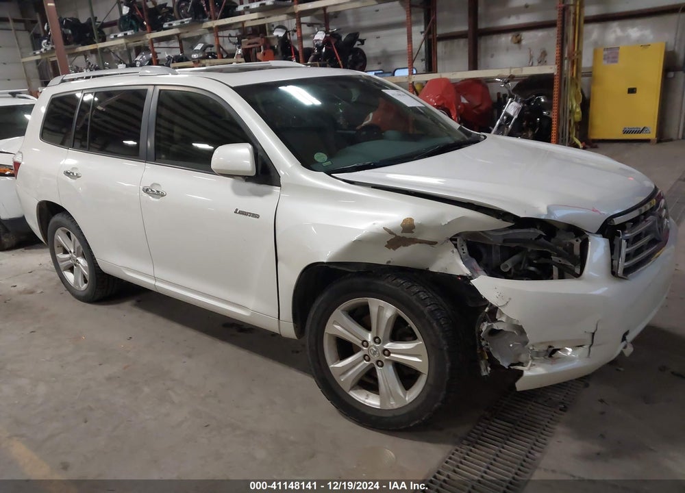 2008 TOYOTA HIGHLANDER LIMITED VIN: JTEES42A382090723