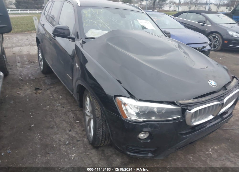 2017 BMW X3 XDRIVE28I VIN: 5UXWX9C33H0T17703