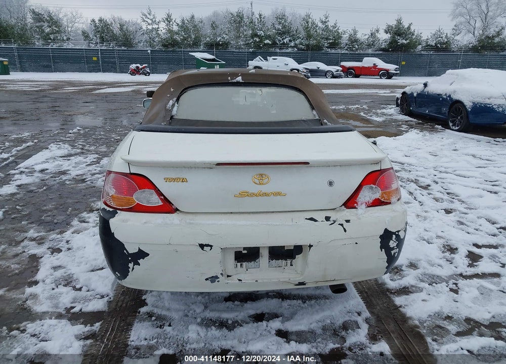 2002 TOYOTA CAMRY SOLARA SLE V6 VIN: 2T1FF28PX2C595230