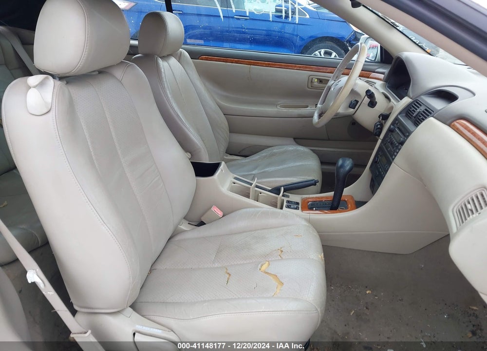 2002 TOYOTA CAMRY SOLARA SLE V6 VIN: 2T1FF28PX2C595230