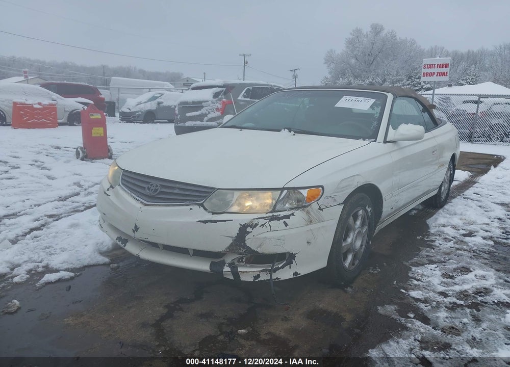 2002 TOYOTA CAMRY SOLARA SLE V6 VIN: 2T1FF28PX2C595230