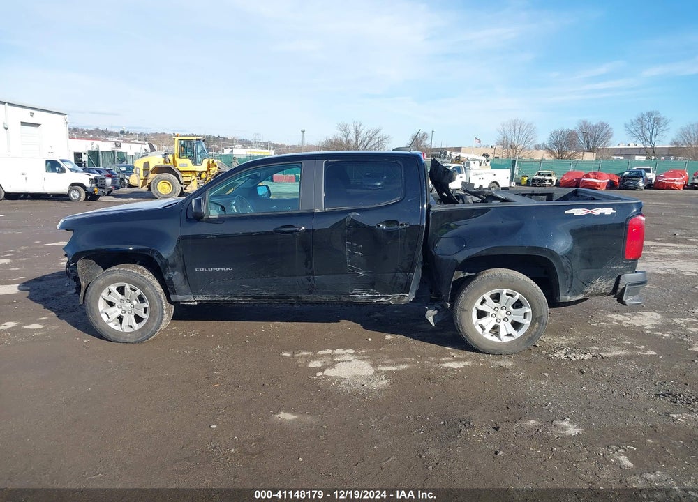 2021 CHEVROLET COLORADO 4WD SHORT BOX LT VIN: 1GCGTCEN0M1265383