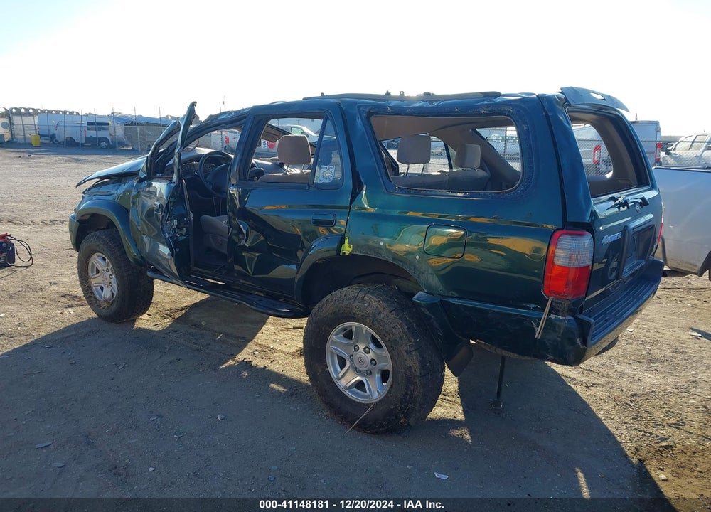 2000 TOYOTA 4RUNNER SR5 V6 VIN: JT3HN86R0Y0300338