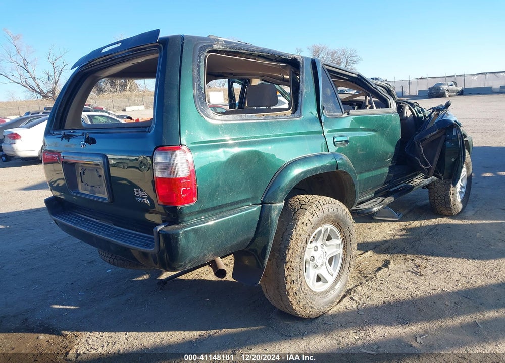 2000 TOYOTA 4RUNNER SR5 V6 VIN: JT3HN86R0Y0300338