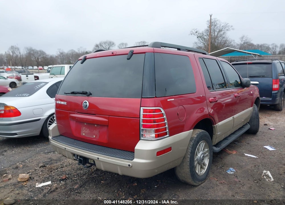 2005 MERCURY MOUNTAINEER VIN: 4M2DU66E35UJ10241