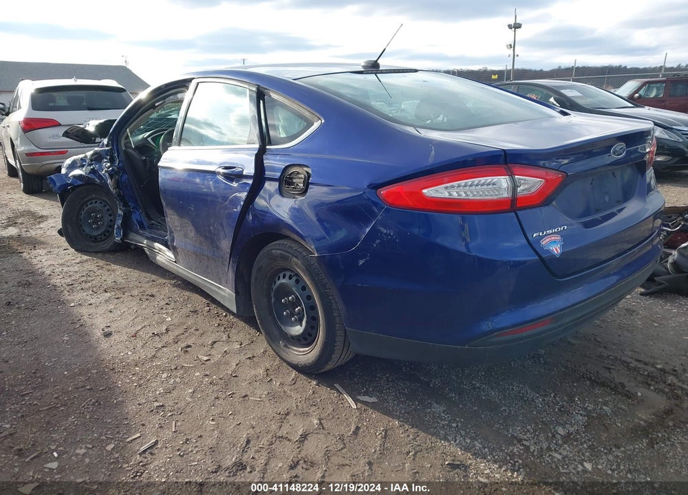 2013 FORD FUSION S VIN: 3FA6P0G72DR244057