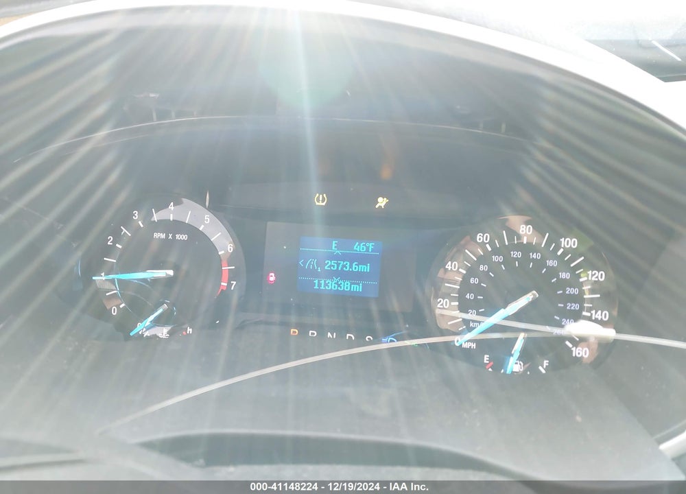 2013 FORD FUSION S VIN: 3FA6P0G72DR244057