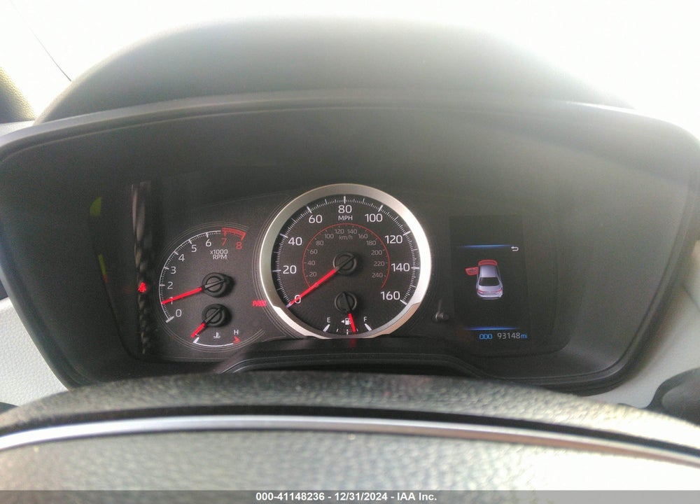 2020 TOYOTA COROLLA SE 6MT VIN: JTDM4RCE8LJ039953