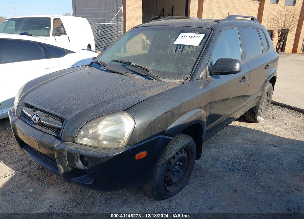 2008 HYUNDAI TUCSON GLS VIN: KM8JM12B28U759343