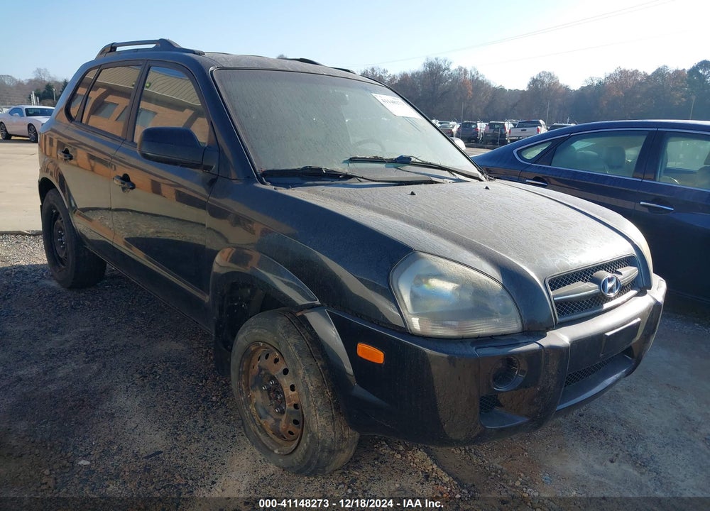 2008 HYUNDAI TUCSON GLS VIN: KM8JM12B28U759343