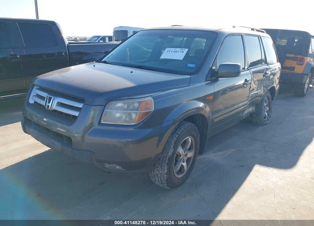 2008 HONDA PILOT EX-L VIN: 5FNYF28578B008932