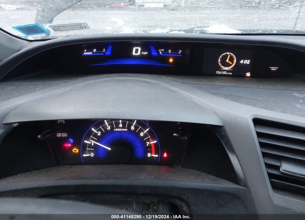 2012 HONDA CIVIC LX VIN: 2HGFG3A50CH549541