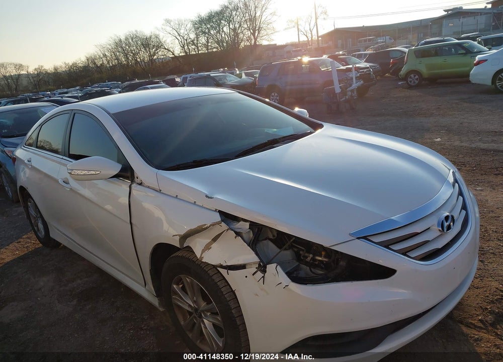 2014 HYUNDAI SONATA GLS VIN: 5NPEB4AC2EH868978