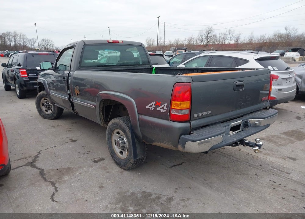 2001 GMC SIERRA 2500HD SLE VIN: 1GTHK24U81Z257927