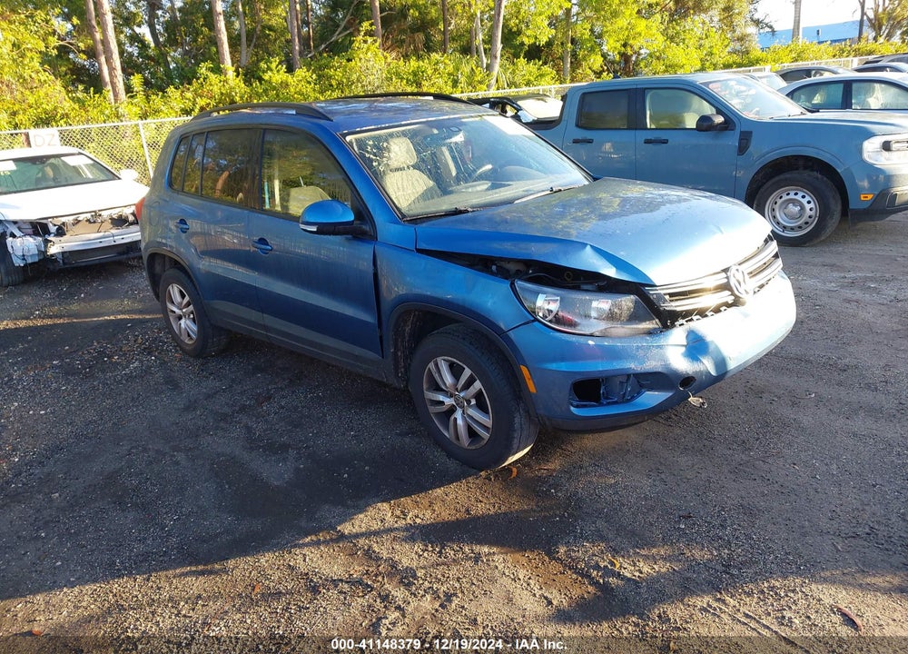 2017 VOLKSWAGEN TIGUAN 2.0T S VIN: WVGAV7AX1HW503793
