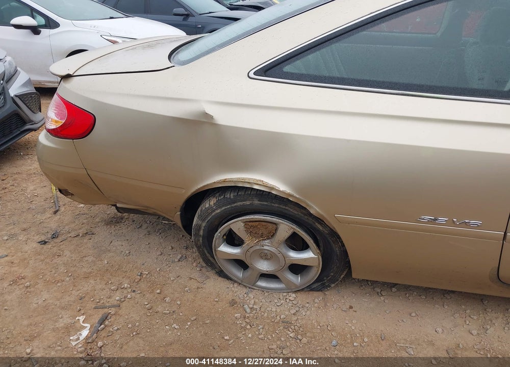 2002 TOYOTA CAMRY SOLARA SE V6 VIN: 2T1CF22P22C597307