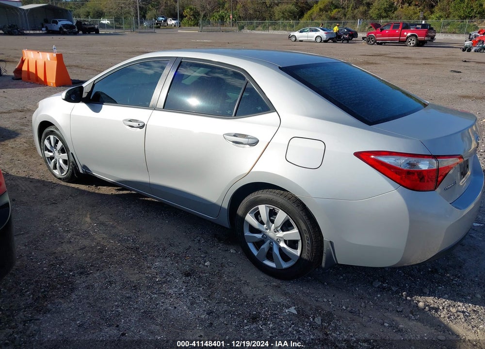 2016 TOYOTA COROLLA LE VIN: 2T1BURHE3GC495392